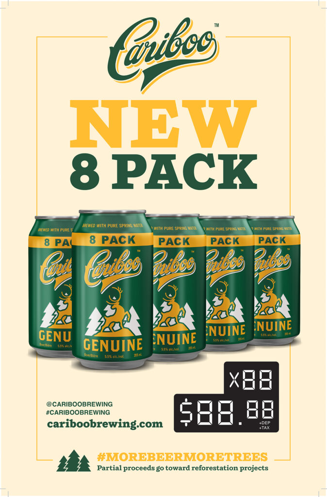 Cariboo Genuine 8 Pack Poster