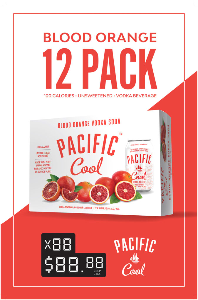 Pacific Cool Blood Orange 12 Pack Poster