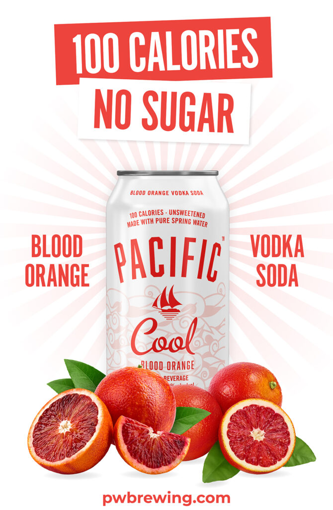 Pacific Cool Blood Orange Poster