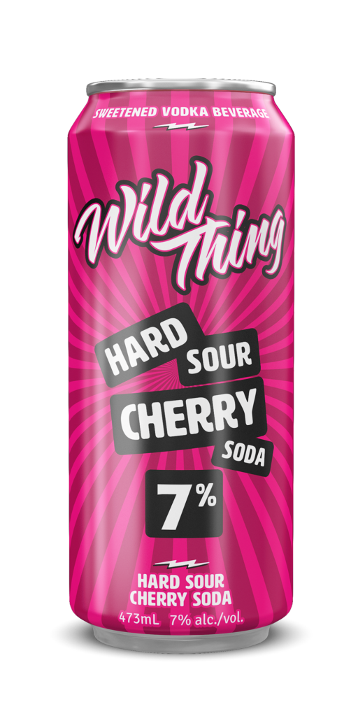Wild Thing Hard Sour Cherry Vodka Soda